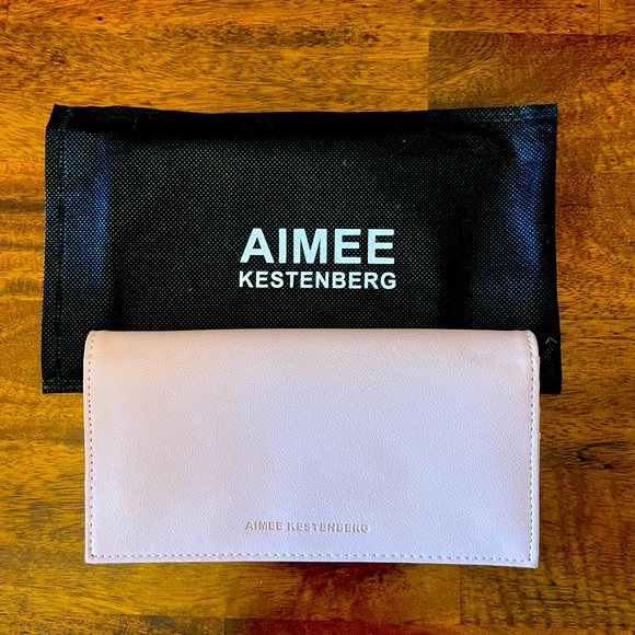 Aimee Kestenberg Handbags - Blush pink bifold wallet